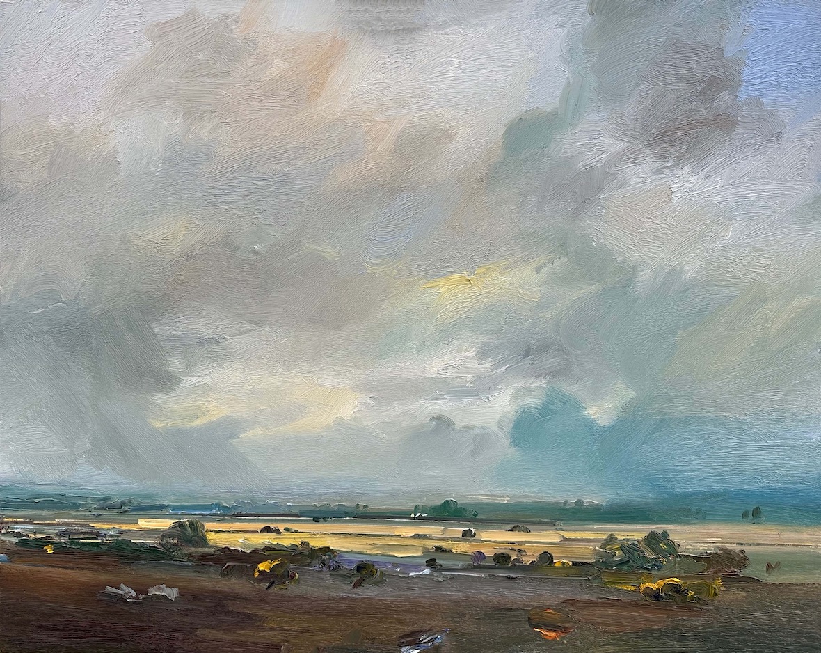 A Blustery Autumn Day On The Ashdown 61x81 Copy (2)